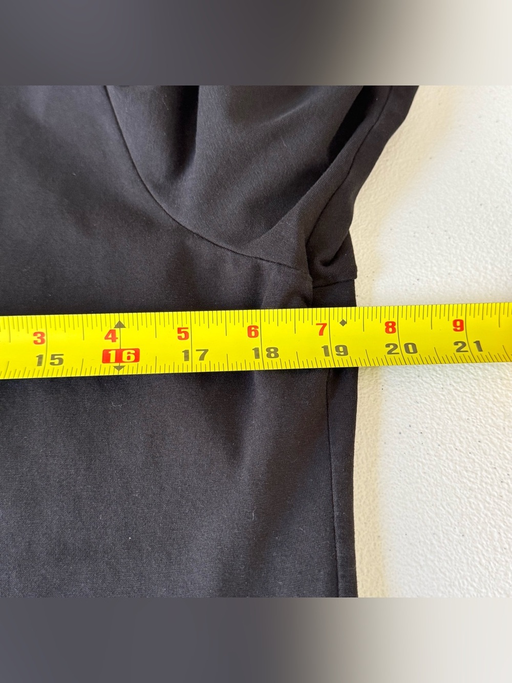 Anne Fontaine Nuage Shirt Black Stretch Jersey Shirt With Fitted Size 44 - Picture 12 of 15
